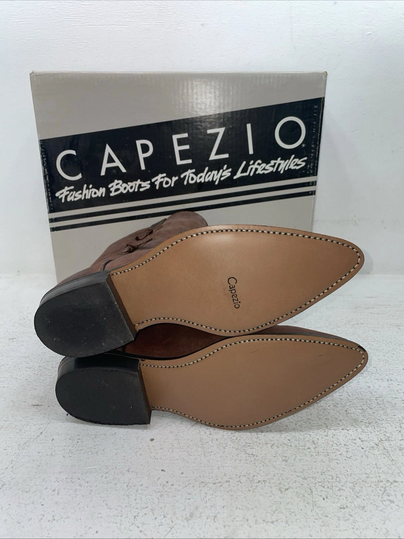New Men’s Brown Capezio Cowboy Boots. M C 611 8 E E. 1-110