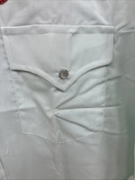 New Men’s Champion Western Mint Green Long Sleeve Pearl Snap 15 Medium K-89
