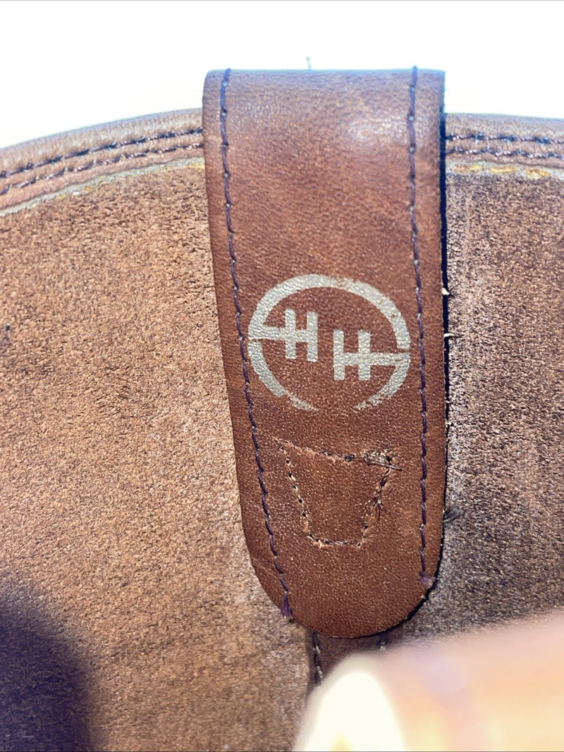 New Men’s Brown Double H Cowboy Boots. 81665 7.5 7 1/2 E E. 1-66
