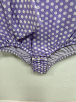 New Women’s Panhandle Slim Purple Body Suit Long Sleeve Button Up Medouk LL-64