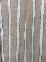 New Men’s Fenton Tan White Stripe Long Sleeve Button Up Small Q-17