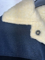 New Men SIMCO Blue Wool Jacket 12 #6274 LL-46