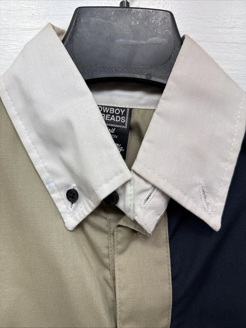 New Men’s Cowboy Threads multiple color long sleeve button up small B-67