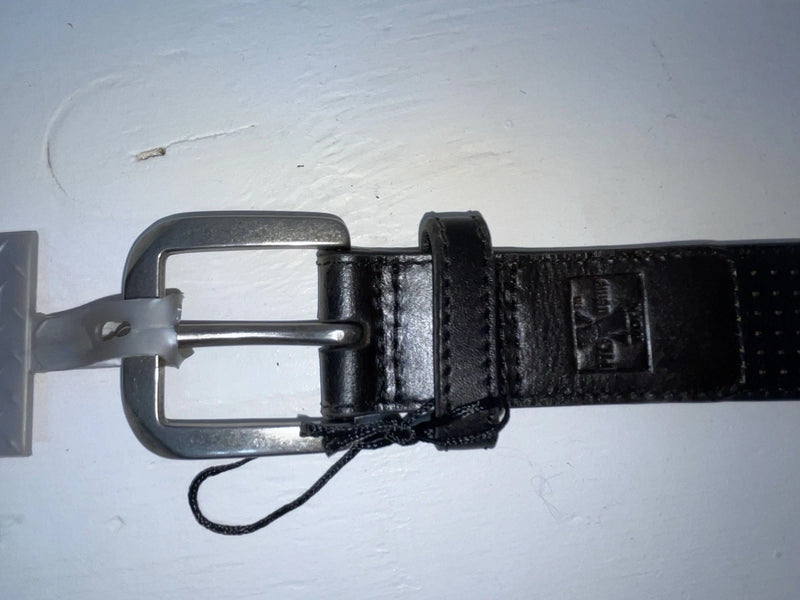 New Black Genuine Leather HD Xtreme 42” Belt #N2711001 JJ-82