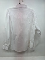 New Women’s White Horse White Gem Long Sleeve Pearl Snap 2XL GG-90