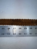 New Brown Genuine Leather Chambers Braided 28” Belt NN-45