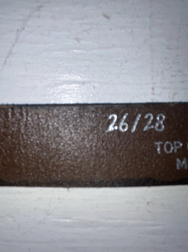 New Brown Genuine Leather Wrangler 26” Belt #4790 NN-28