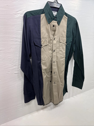 New Men’s Cowboy Threads Multiple long sleeve button up small B-78
