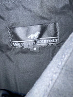 New Women’s Black Western Express Long Sleeve Button Up Shirt M #104276 3B-88