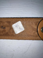 New Brown Genuine Leather Perkies Tooled 30” Belt #8601 JJ-138