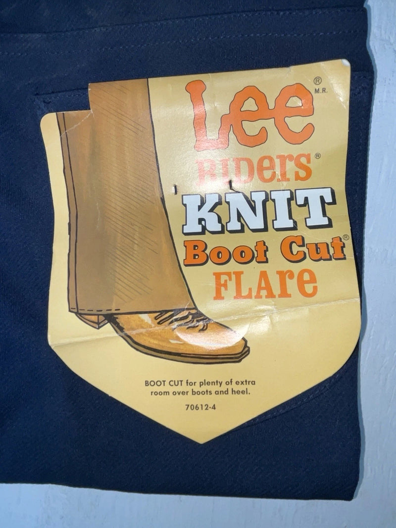 New Vintage Blue Lee Polyester Pants #2004041 OO-92