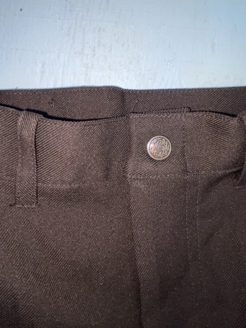 New Vintage Brown Dickson Jenkins Polyester Pants 3A-36