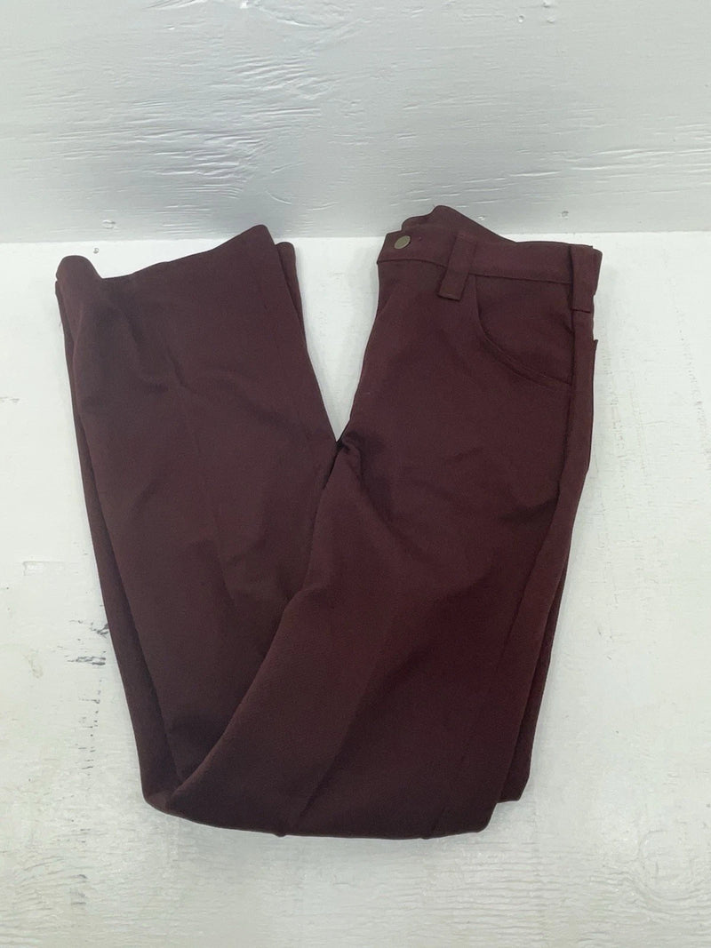 New Vintage Red Lee Polyester Pants #2004081 OO-48