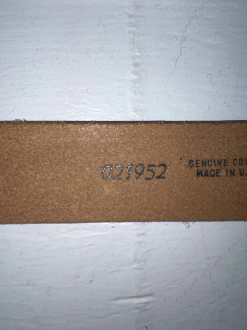 New Brown Genuine Leather Tex Tan 36” Belt #021952 JJ-91