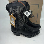 New Children’s Black Smoky Mountain Cowboy Boots. 1117C 11.5 11 1/2 R. 24-106
