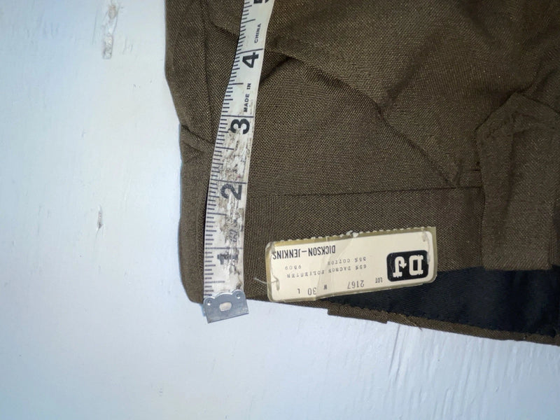 New Vintage Brown Dickson Jenkins Polyester Pants #2167 OO-79