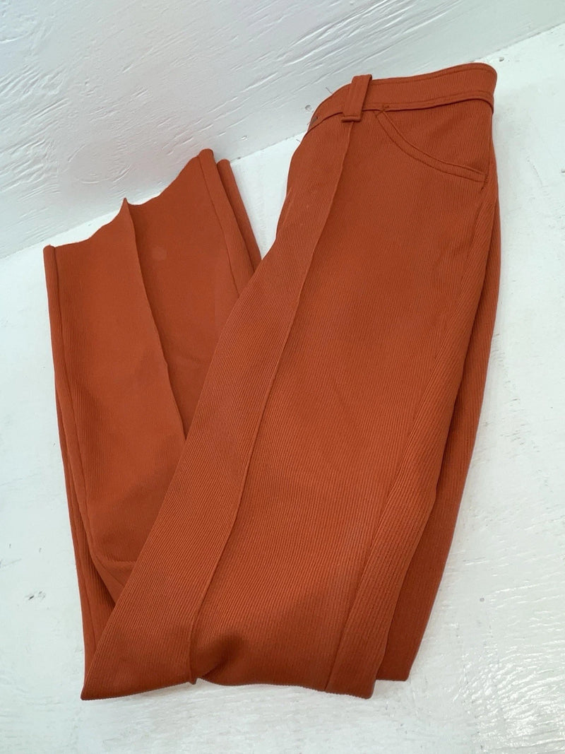 New Vintage Orange Dickson Jenkins Polyester Pants #5011 VV-50