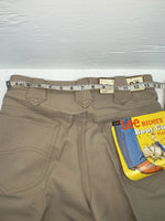 New Vintage Beige Lee Polyester Pants #2032624 OO-76