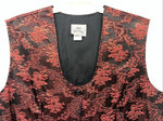 New Women’s 1849 Authentic Ranchwear Red Show Vest XXL #77872 UU-17