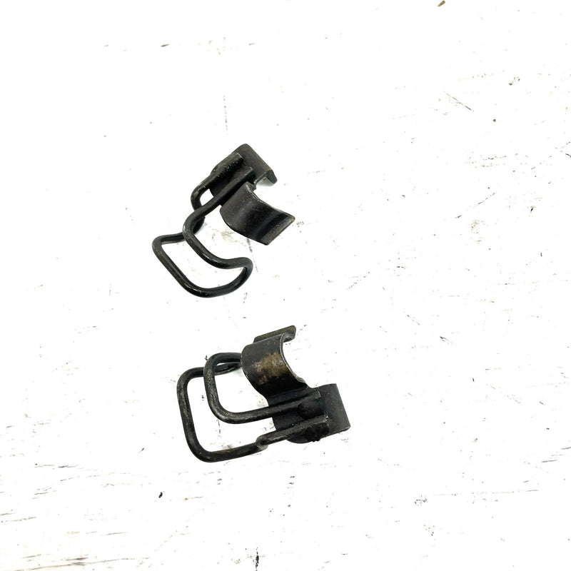 91-02 Suzuki King Quad 300 4x4 OEM Lower Brake Line Clamp Set 59270-39D00 AS34