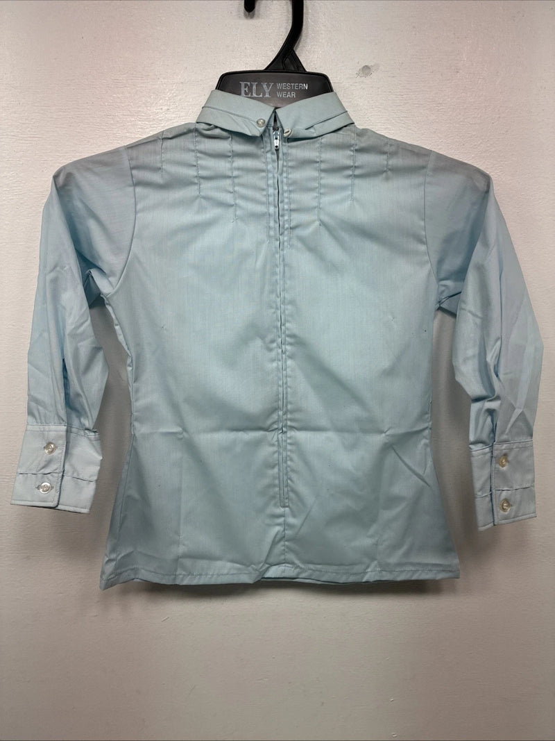 New Kids Blue Long Sleeve Half Zip Shirt Size Kids 10 YY-28