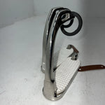 New Tough 1 Silver Iron Breakaway English Stirrups D-502