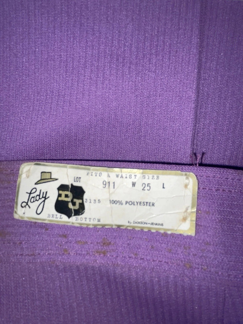 New Vintage Purple Dickson Jenkins Polyester Pants #911 VV-84
