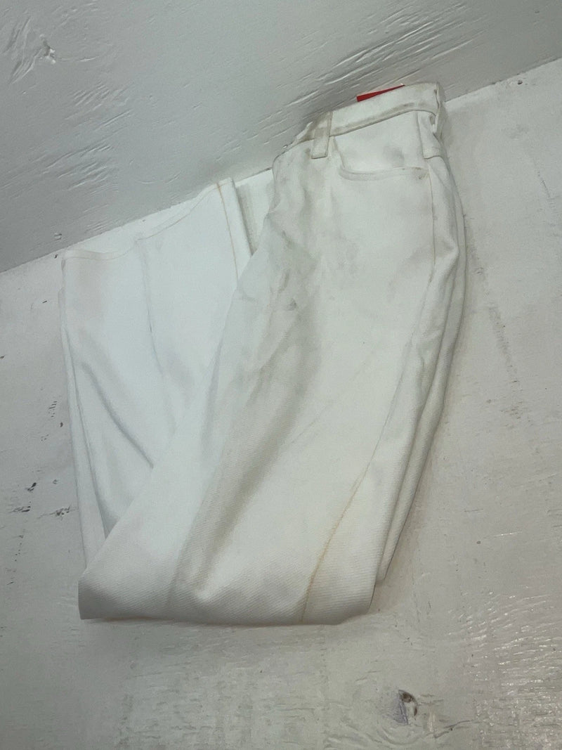 New Vintage White Lee Polyester Pants #2610810 VV-32