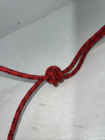 New Tough Red 1 Poly Rope Halter And 8” Lead Rope #50-1010 G-505