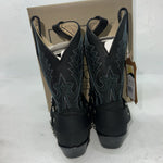 New Children’s Black Smoky Mountain Cowboy Boots. 3283 C. 11.5 11 1/2. 24-96