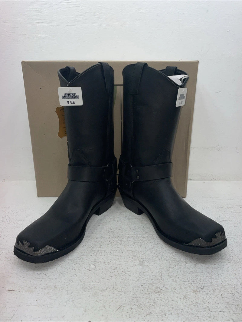 New Men’s Black Smoky Mountain Cowboy Boots. 4602 8 E E. 1-98