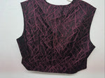 New Women’s Purple 1849 Authentic Ranchwear Show Vest 3XL WW-34