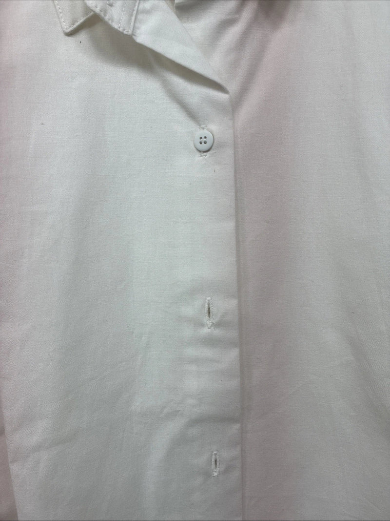New Women’s Cricket Creek White Long Sleeve Button Up Small LL-35