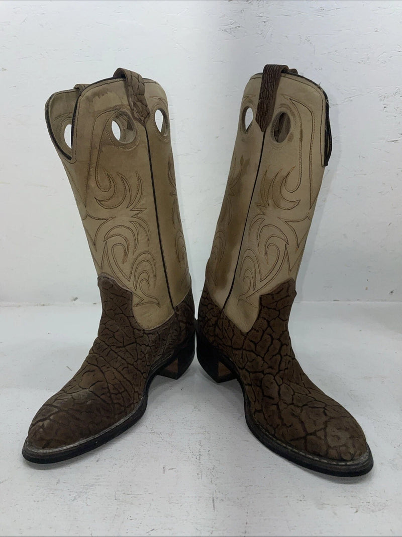 New Women’s Brown Texas Brand Cowboy Boots. 4719  7 M. 17-9