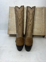 New Women’s Brown Texas Brand Cowboy Boots. 4466 6.5 6 1/2 M. 19-91
