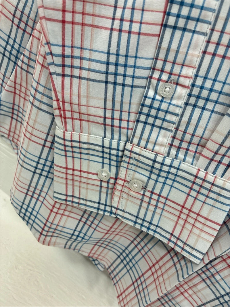 New Men’s ELY Cattleman Multiple Color Stripe Long Sleeve Button Up 2XL H-41