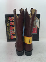 New Men’s Red Texas Brand Cowboy Boots. 7863 6.5 6 1/2 D. 1-37