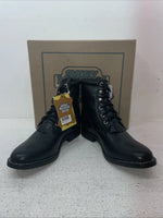 New Youth Black Lace Up Smoky Mountain Cowboy Boots. 3009 Y 5.5 5 1/2. 2-135