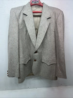 New Mens Pioneer Wear Tan Suit Jacket 42 #498 T-606