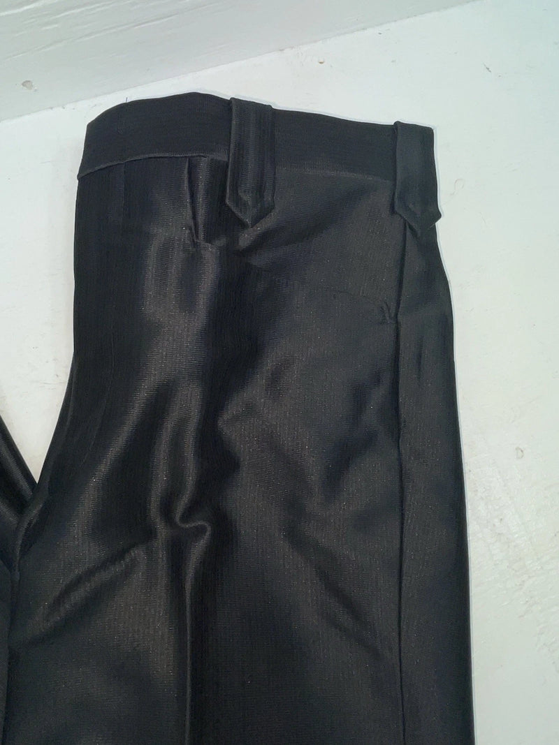 New Vintage Black Circle S Polyester Pants #CP5091 ZZ-16
