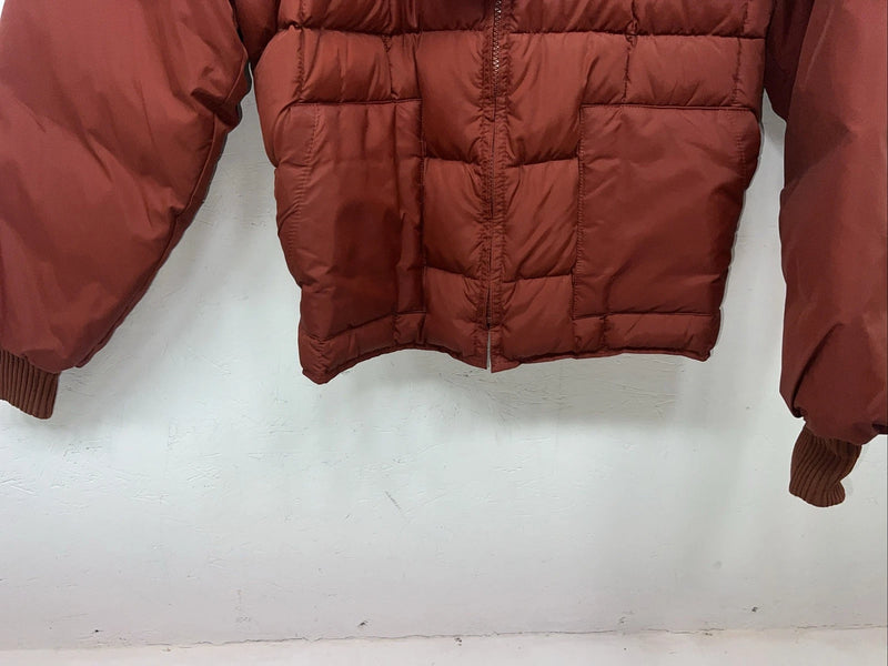 New Women’s Orange Miller Puffer Jacket 38 WW-52