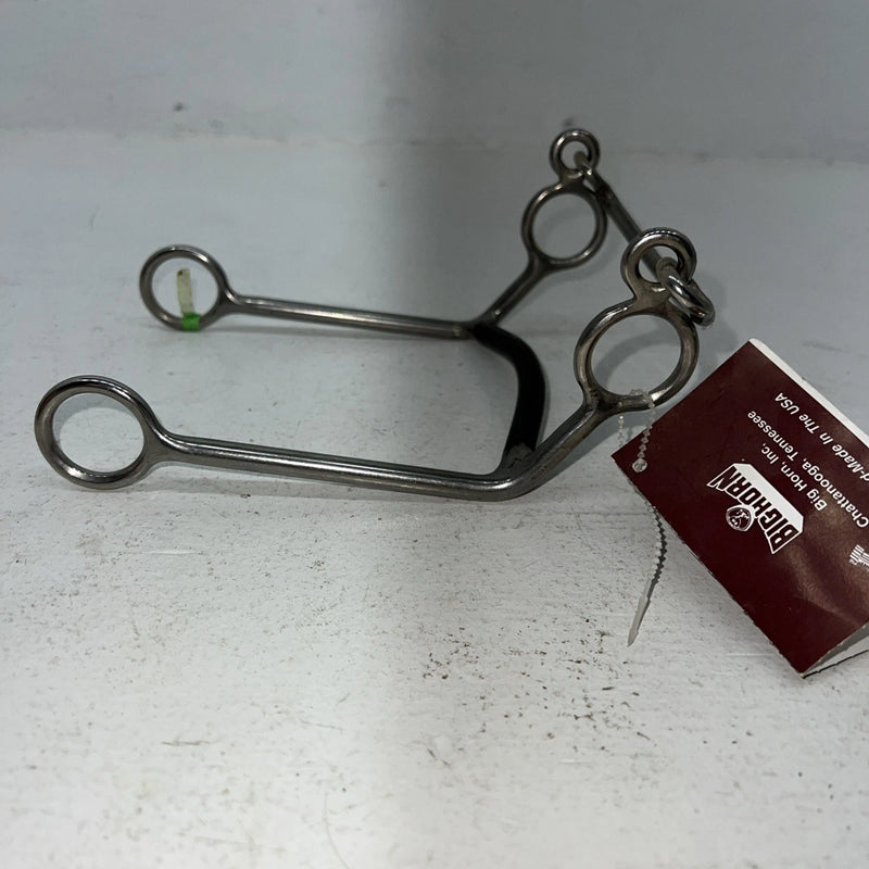 New Bighorn Pony Bumper 4 1/2” Bit Sweet Iron Mullen Mouth #66469-0450 X-502