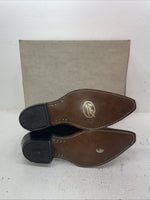 New Men’s Brown Rodeo Cowboy Boots. M 4010 10 D. 7-52