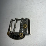 New Women’s Gold Silver Belt Loop And Buckle. 050586 A-127