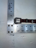New Red Genuine Leather Nocona 28” Belt #423 NN-40