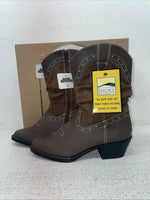 New Youth Brown Smoky Mountain Cowboy Boots. 1122 C 2. 22-103