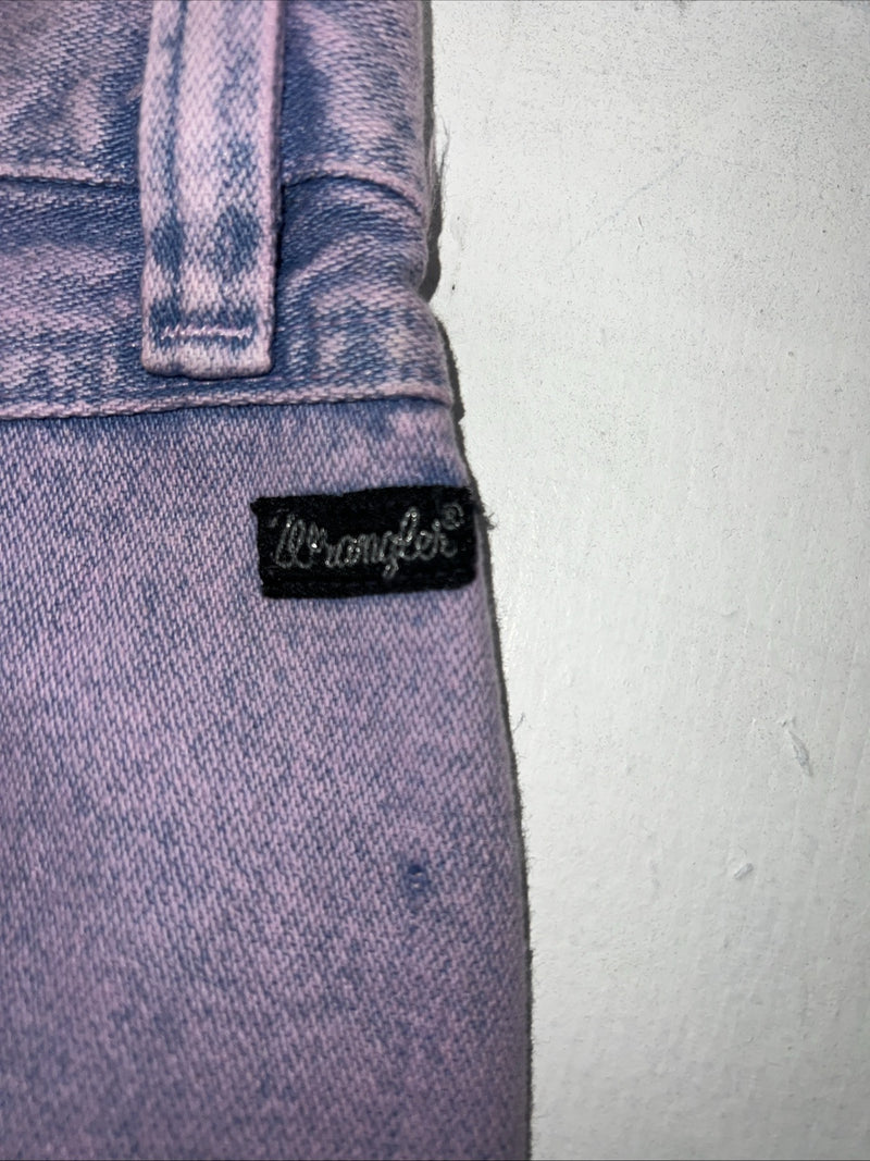 New Women’s Purple Wrangler Silverlake Relaxed Fit Denim Jeans. 13/14x32 Q-3