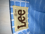 New Vintage Blue Checkered Lee Polyester Pants #2652644 ZZ-46