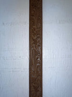 New Brown Genuine Leather Acme Tooled 28” Belt #5022 JJ-161
