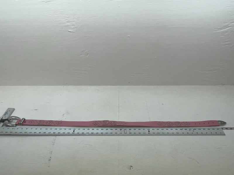 New Pink Genuine Leather Nocona Silver Bling XXL Belt #N3431630 NN-115